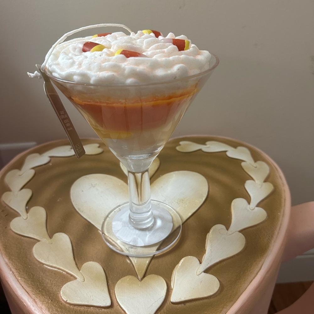 Candy Corn Lane Candy Corn Martini Candle